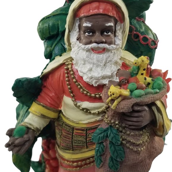 "Father Christmas" Figure, Ghana Santa Claus 2002 International Santa Collection - Picture 6 of 16